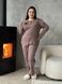 Тепла жіноча піжама PLUS SIZE з мікрофлісу DO3920-4XL фото 3