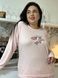 Рожева тепла піжама в розмірі PLUS SIZE DO3206/1-4XL фото 5