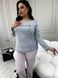 Затишна піжама домашній костюм PLUS SIZE DO2773-4XL фото 1