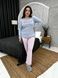Затишна піжама домашній костюм PLUS SIZE DO2773-4XL фото 11