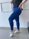 Спортивні сині фітнес лосини plus size FS1638/1-2XL фото 5