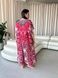 Легка максі сукня-туніка рожева PLUS SIZE для відпочинку (SW674) SW674-універсальний фото 9