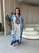Легка максі сукня-туніка етно принт PLUS SIZE для відпочинку (SW673) SW673-універсальний фото 3