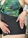 Чорний суцільний купальникPLUS SIZE з тропічним принтом з утяжкою SW3684-XL фото 7